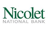corporate cleaning client logo Nicolet Bank
